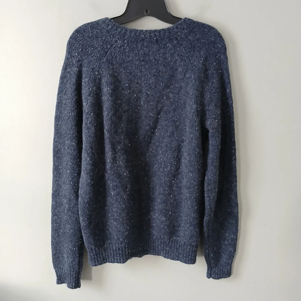 Banana Republic Men's Size Medium Tweed Crew-Neck Sweater Long Sleeve NWT $90!!!